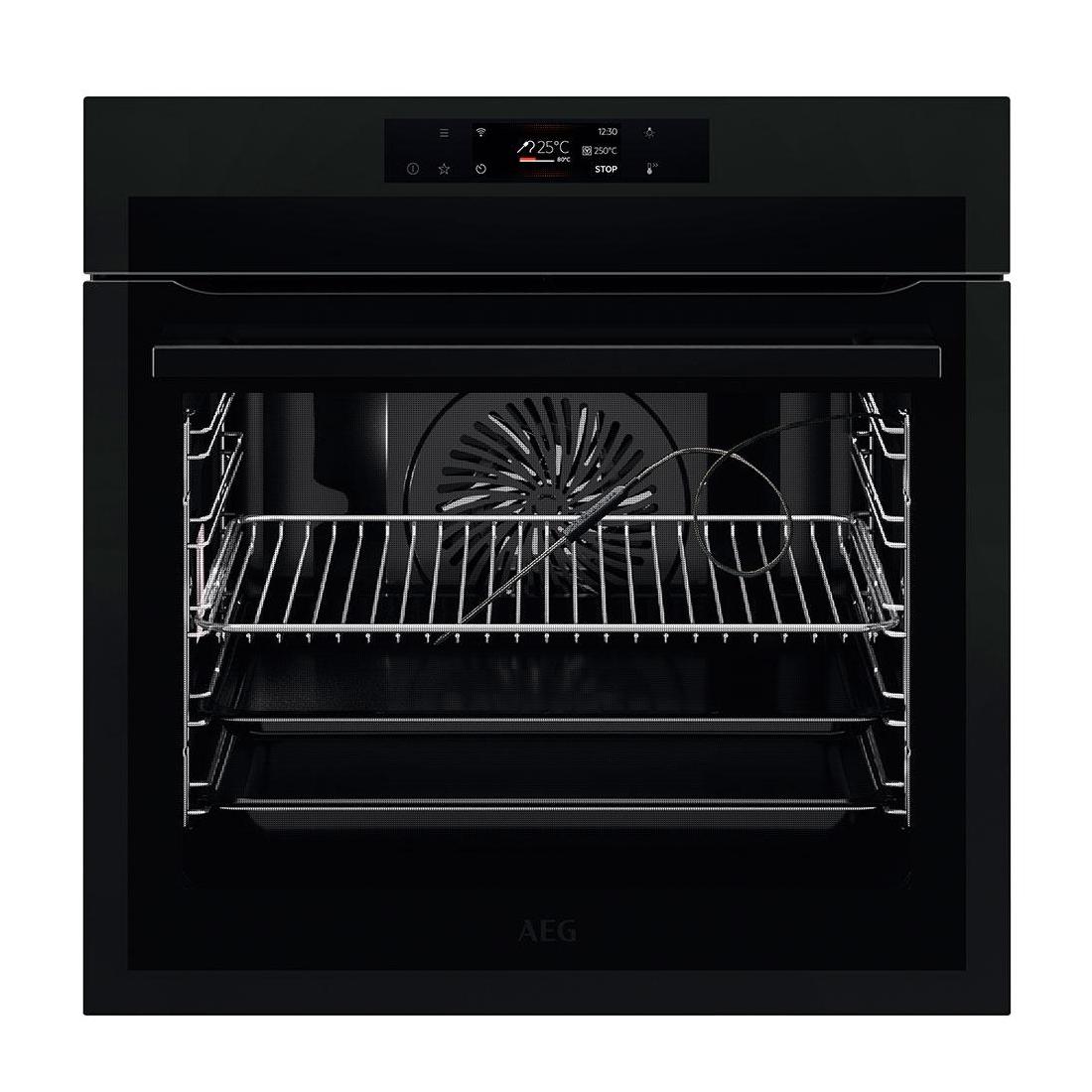 HORNO PIROL. AEG A++  BPE748380T NEGRO