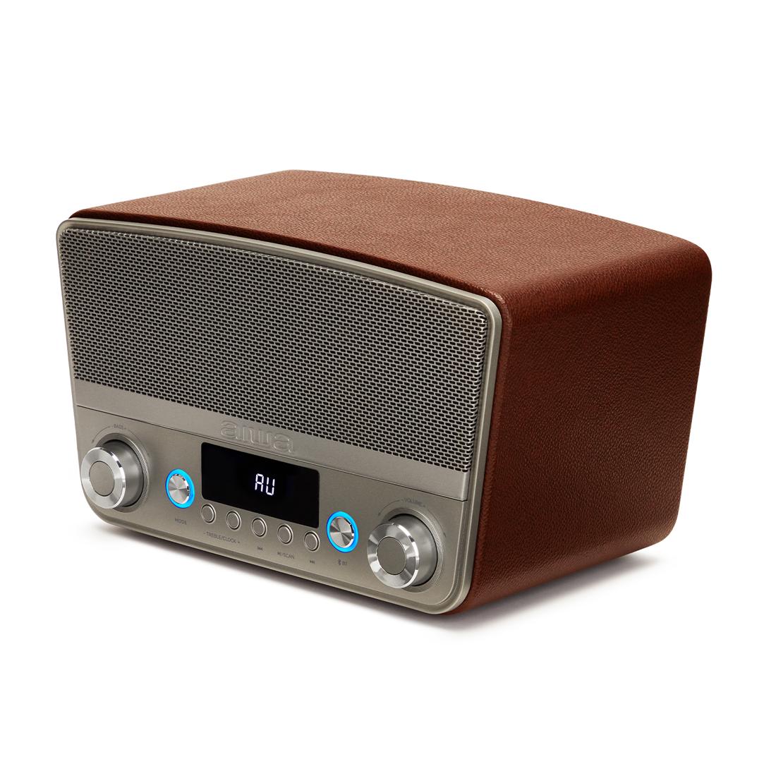 RADIO ALTAVOZ BT 50W AIWA BST750BR MARRÓ