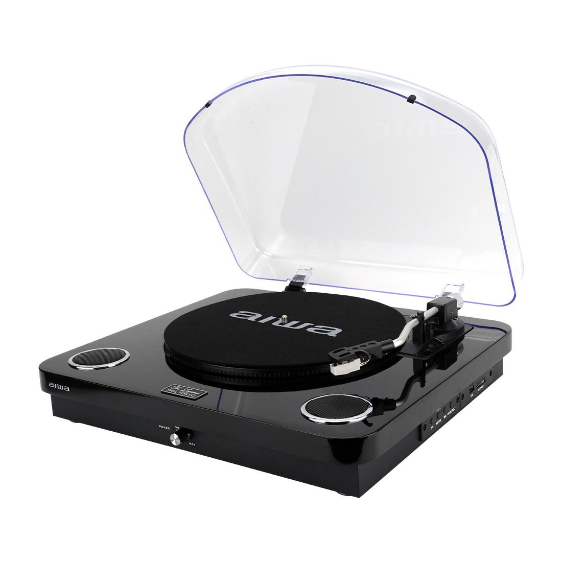 GIRADISCOS AIWA GBTUR120BK USB REC BT FM