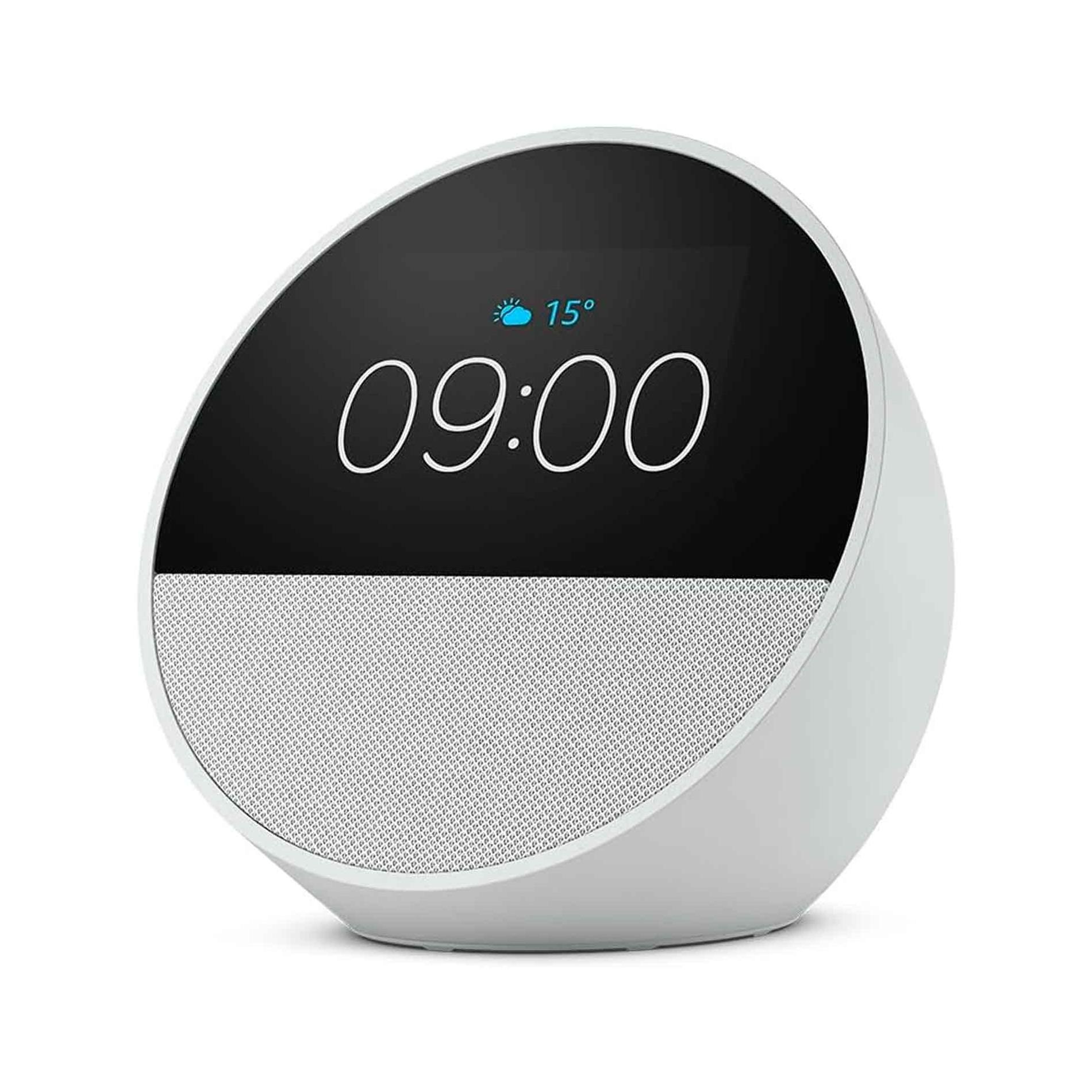 AMAZON ECHO SPOT WHITE / RADIO DESPERTADOR