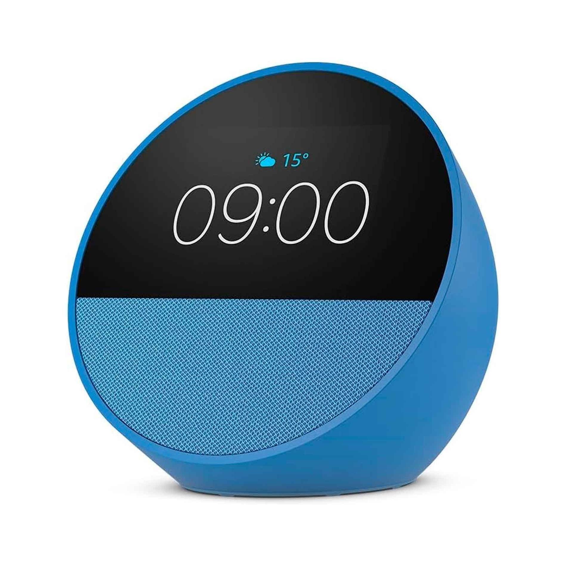 AMAZON ECHO SPOT BLUE / RADIO DESPERTADOR