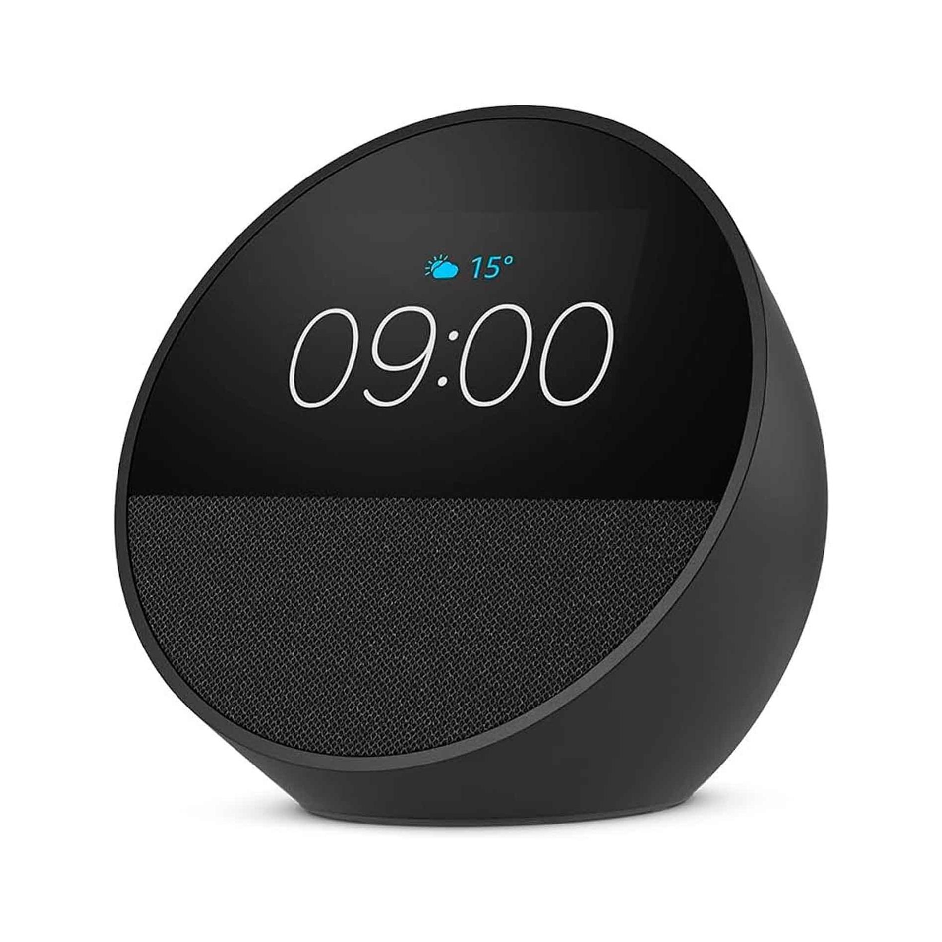 AMAZON ECHO SPOT BLACK / RADIO DESPERTADOR