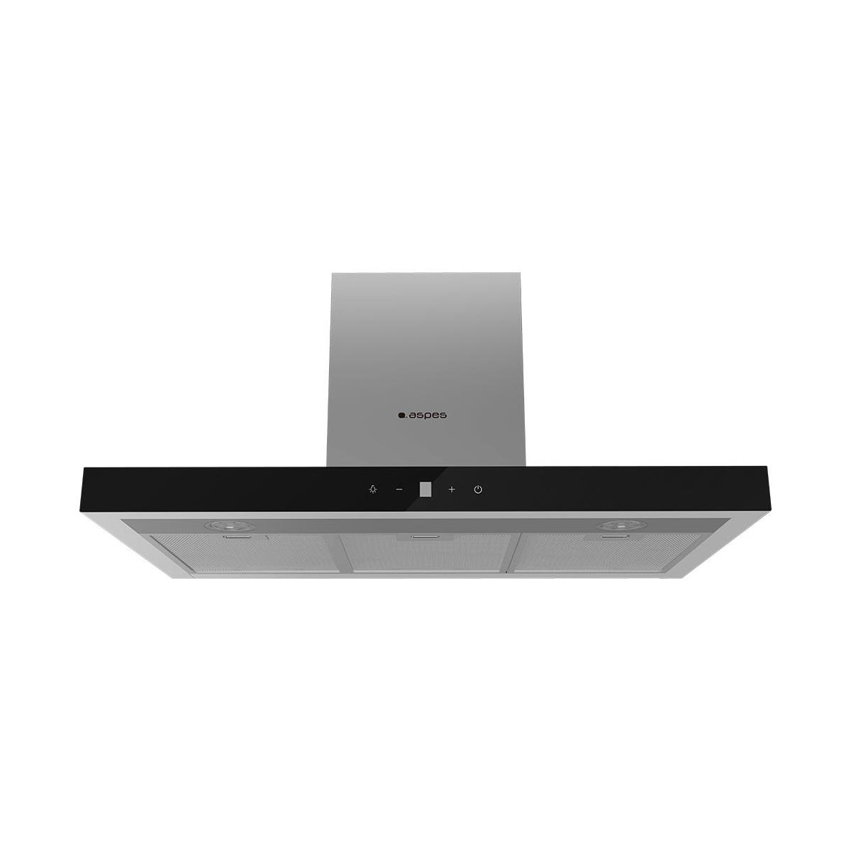 CAMPANA TIPO T ASPES ACPT900AN 90CM CRIS