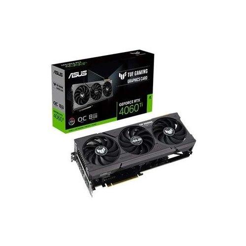 TARJETA GRAFICA ASUS TUF RTX 4060TI OC GAMING 8GB GDDR6