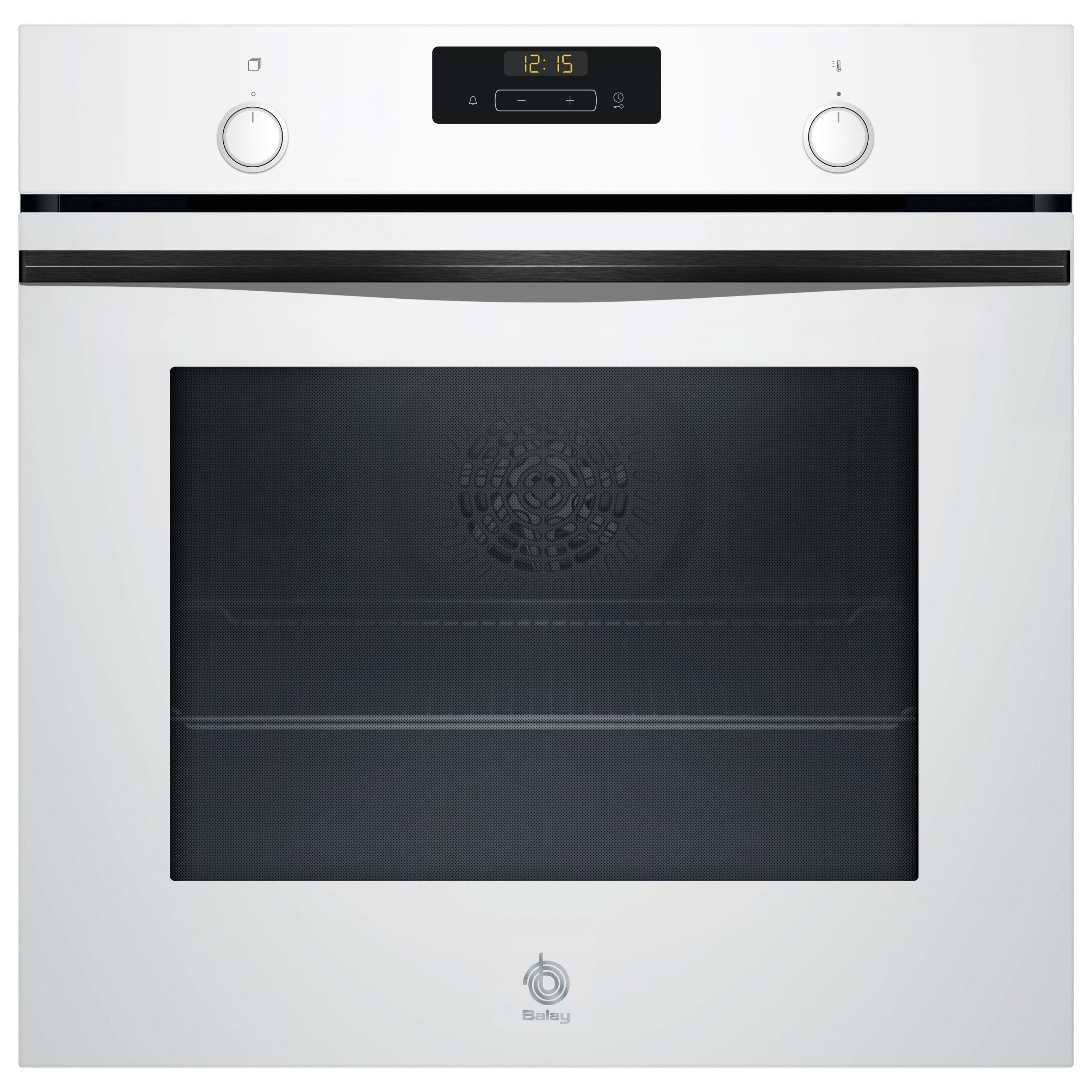 Balay 3HB5159B4 horno independiente de 60cm clase a+ cristal blanco