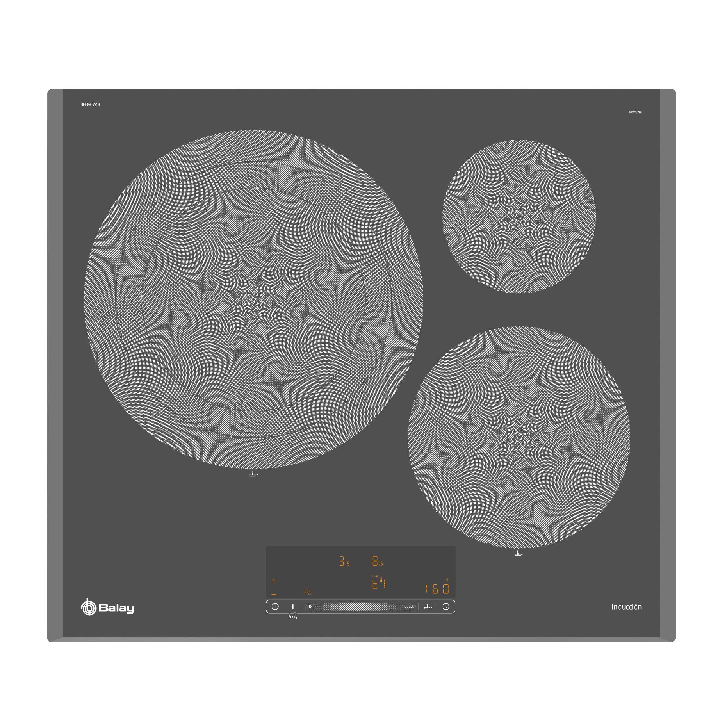 Balay 3EB967AH induccion 60cm 3z placa vitrocerÃ¡mica independiente