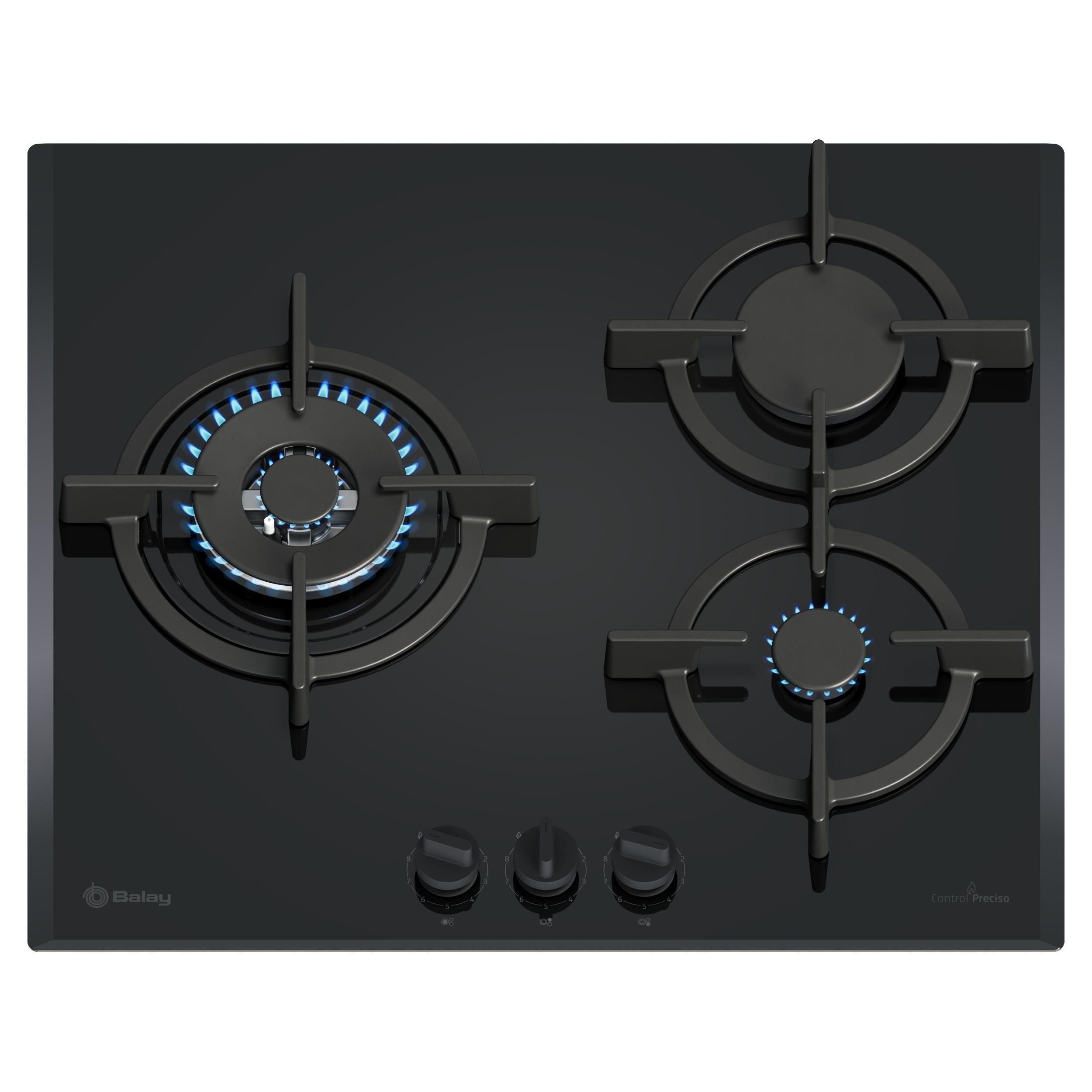 LP- ENCIMERA CRISTALGAS Balay 3ETG663RN