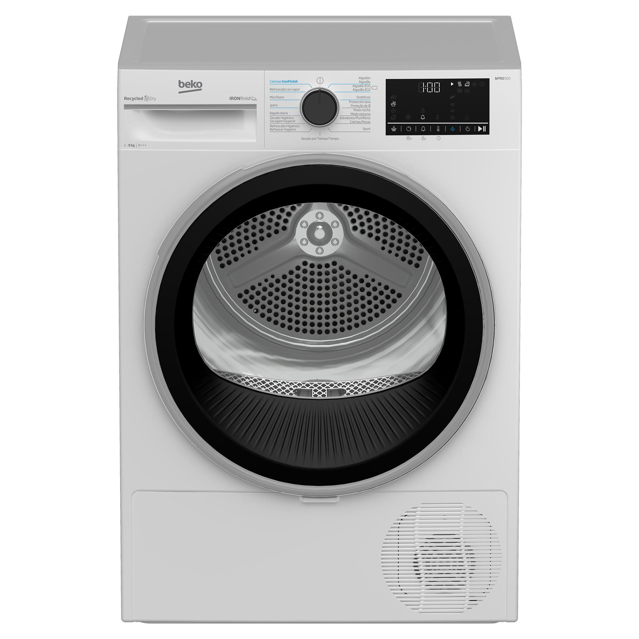 SEC. 9KG BEKO A+++ B5T43243 BOMBA DE CAL