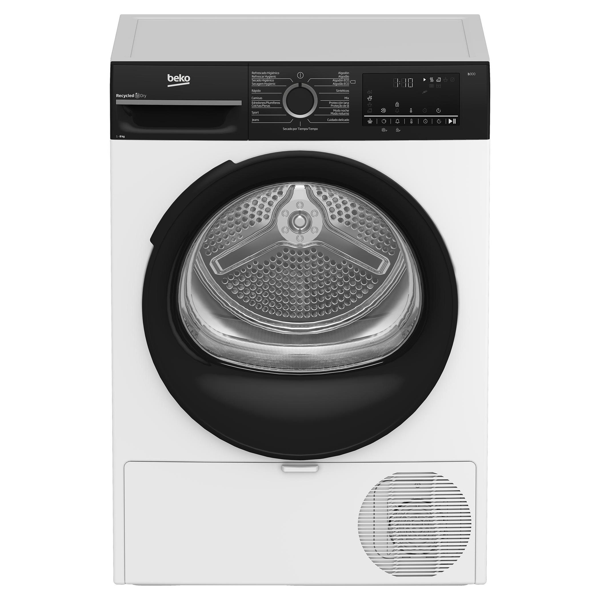 SEC. 8KG BEKO A+++ BM3T48249W BOMBA CALO