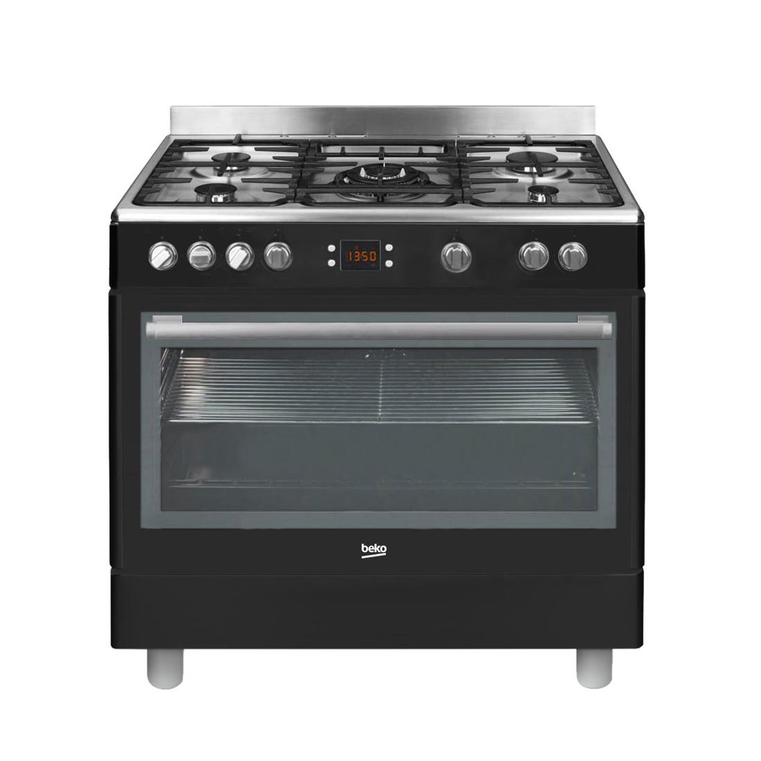 L-COCINA NEGRA 4F BEKO GM15310DB NATURAL