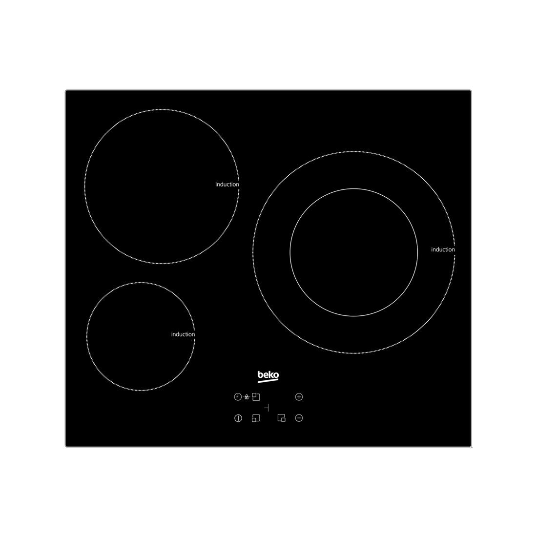 INDUCCION BEKO HII63402AT 3zonas z-28cm