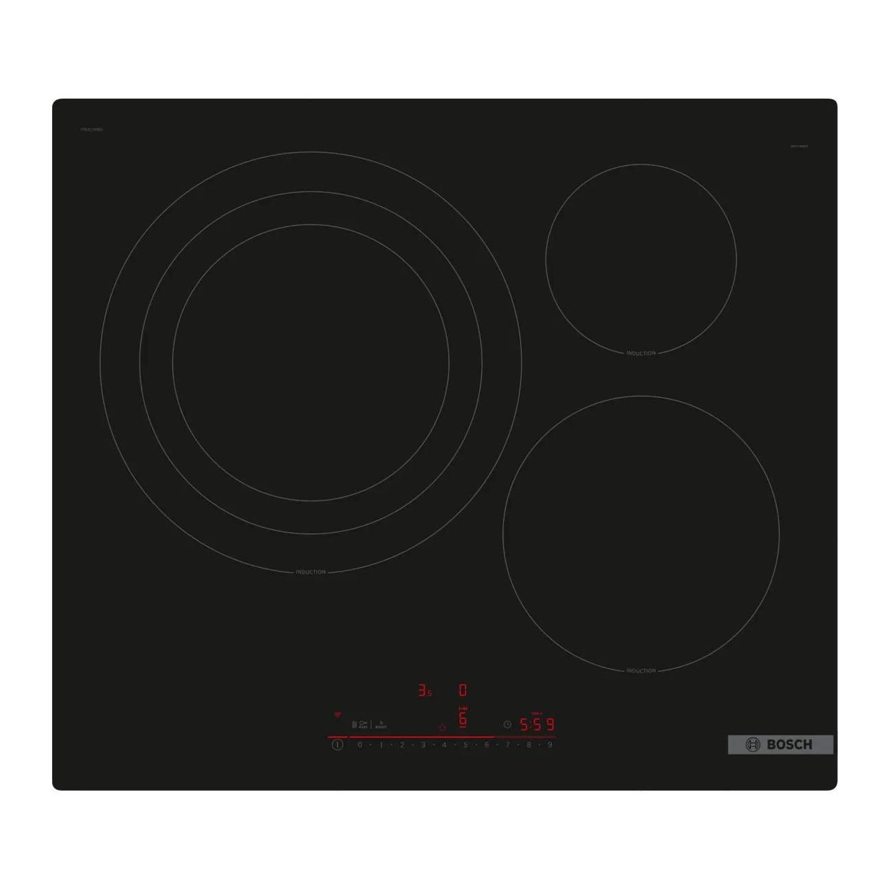 Bosch PID61RHB1E placa de inducciÃ³n 60 cm negro sin perfiles serie 6