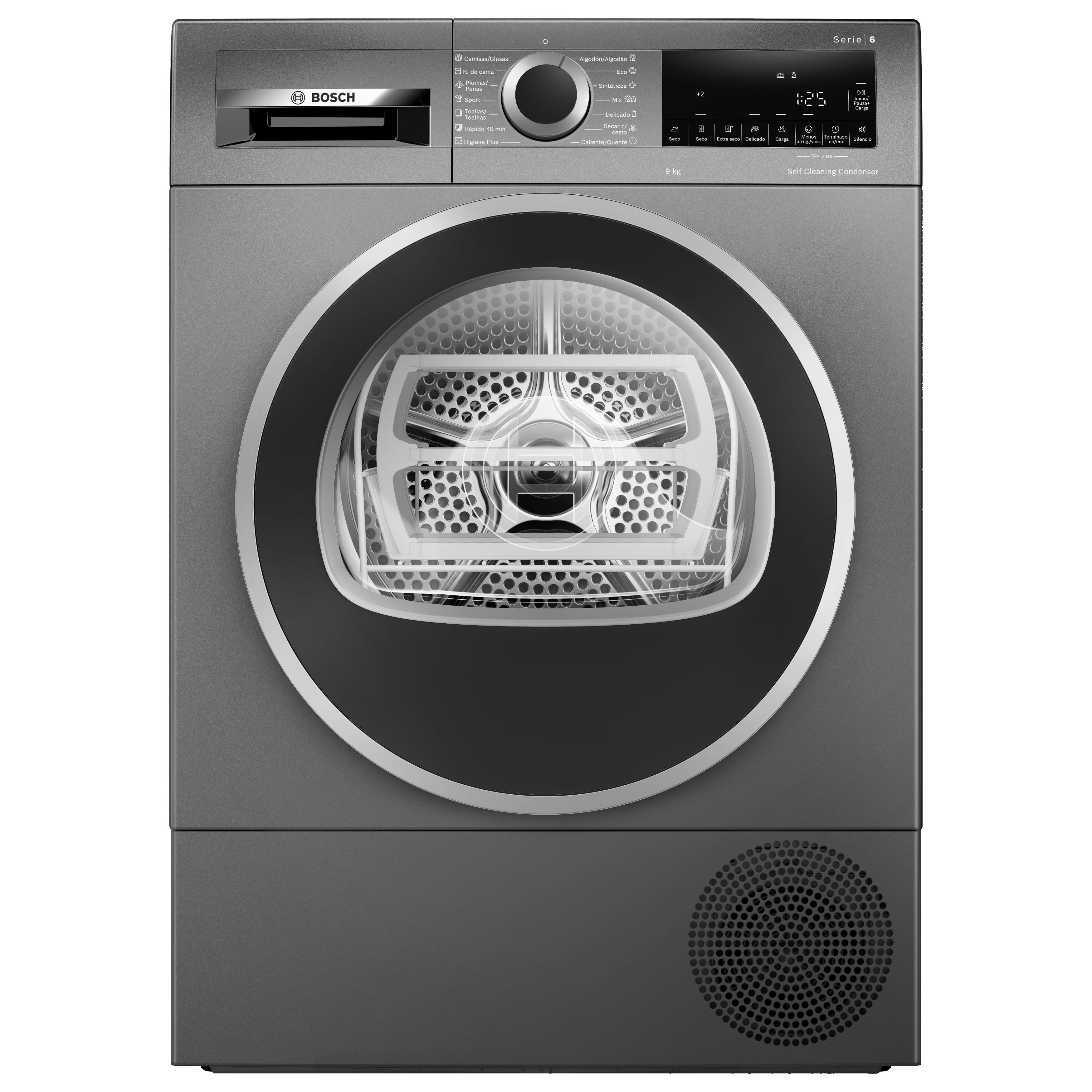 SECADORA 9KG BOSCH WQG245DRES A BOMBA CA
