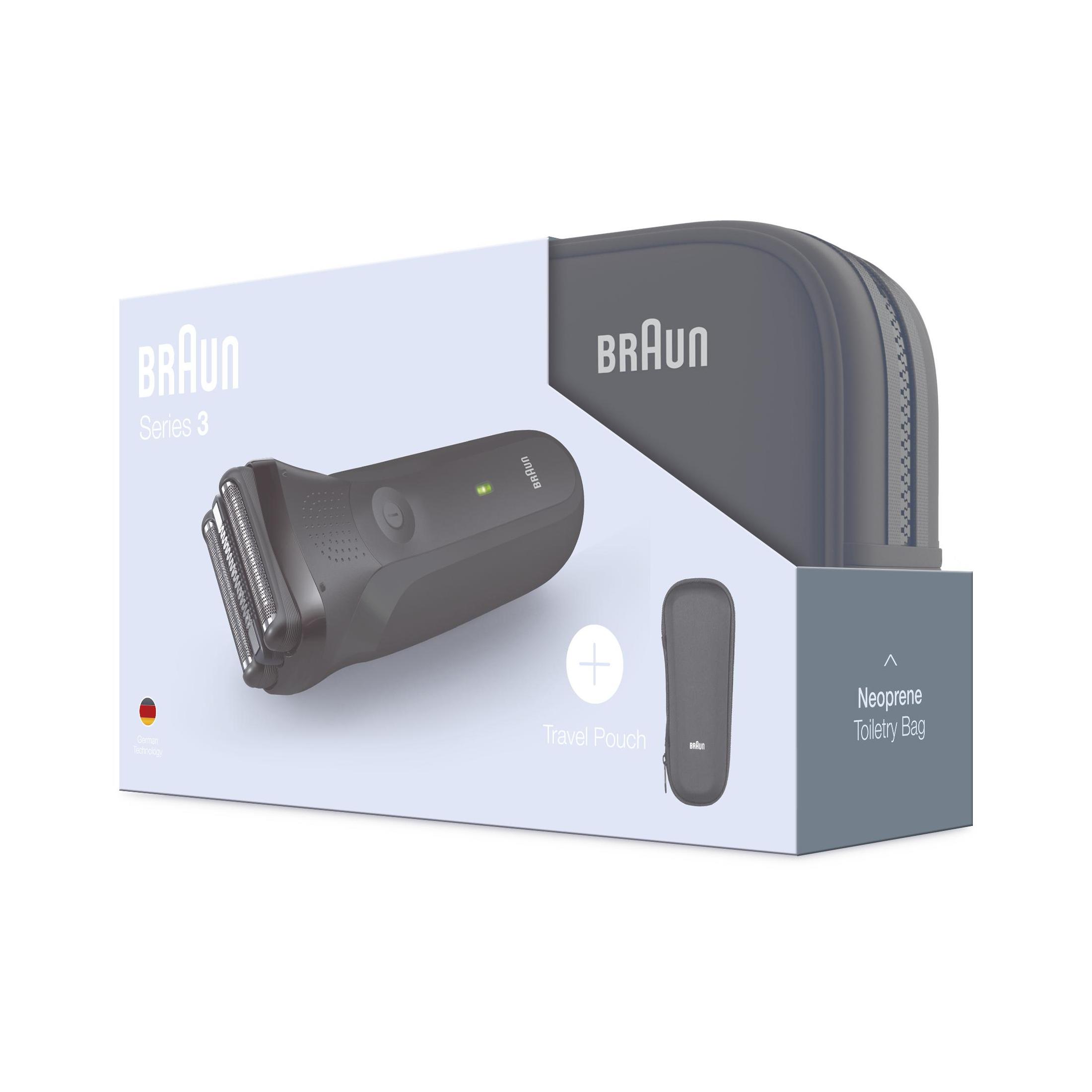 AFEITADORA BRAUN 300TS FUNDA NEOPRENO