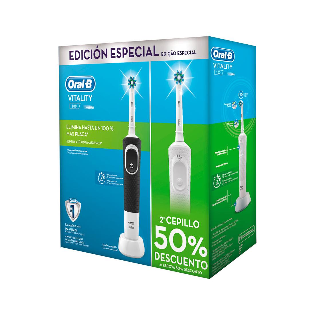 CEPILLO DENTAL BRAUN DUO VITALITY (BLANC
