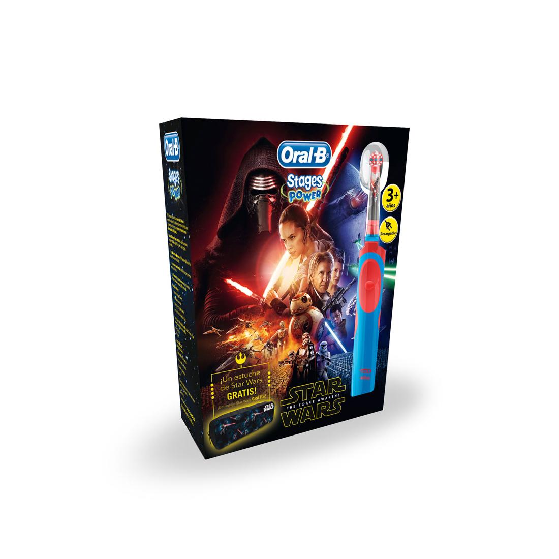 CEPILLO DENTAL BRAUN PACK STAR WARS+ESTU