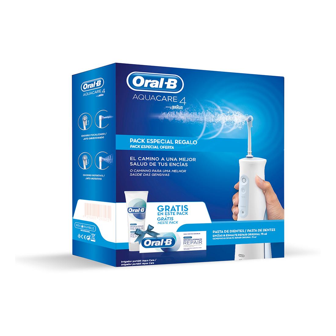LT-IRRIGADOR AQUACARE 4 +PASTA REPARADOR