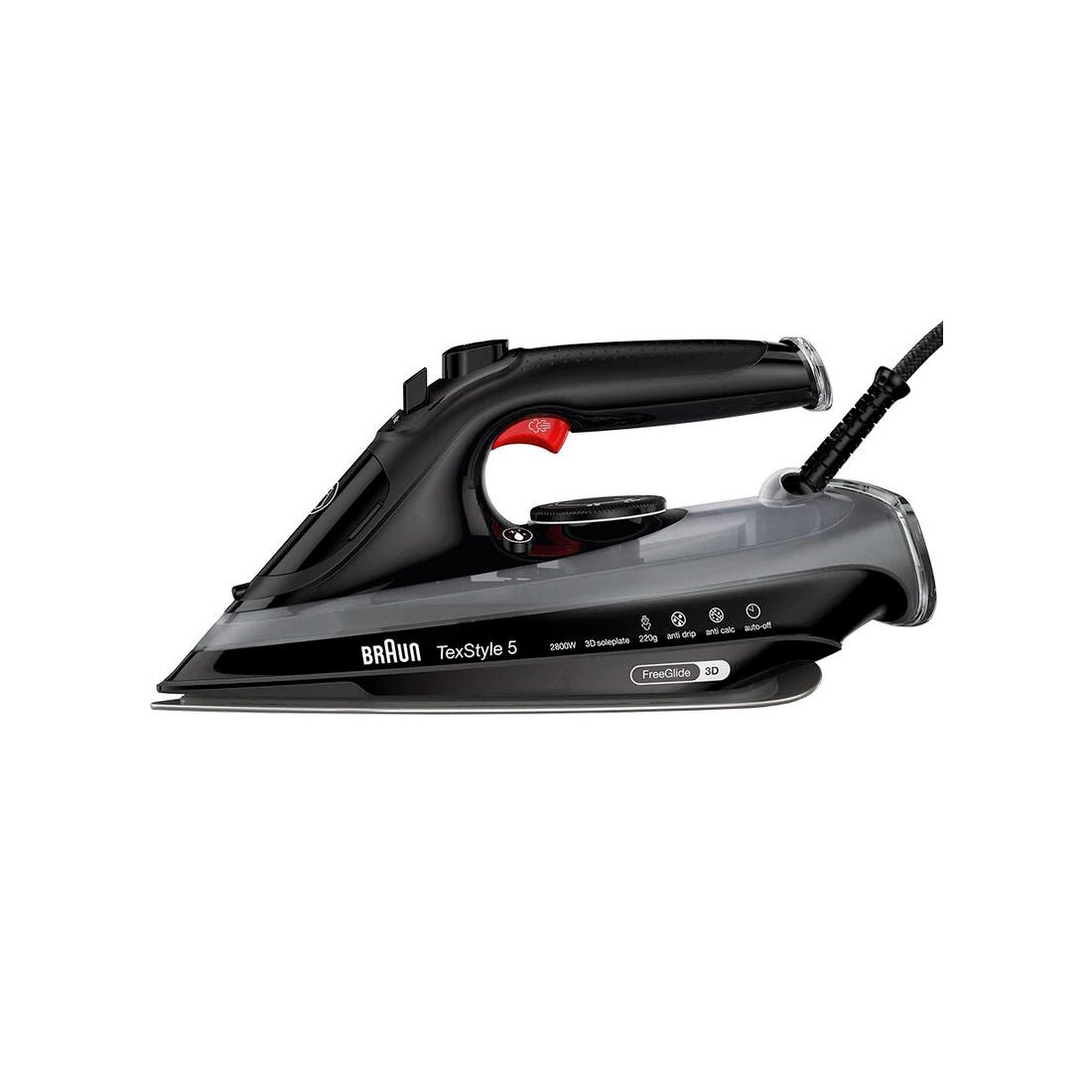 PLANCHA BRAUN 2800W 220GR GVAP NEGRO