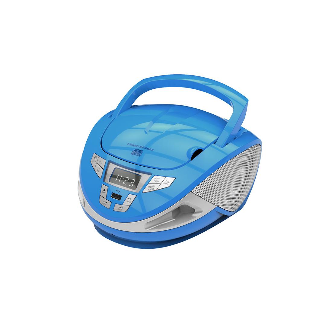 RADIO CD MP3 USB BRIGMTON 440 AZUL