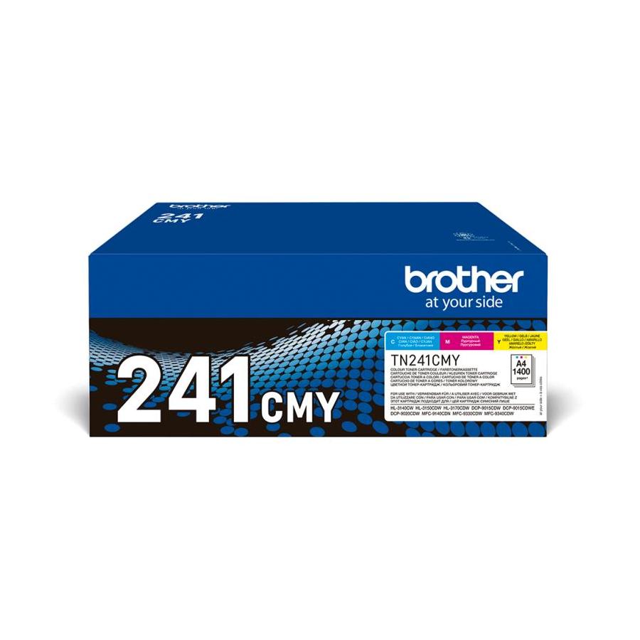 TONER ORIGINAL BROTHER TN241CMY MULTIPACK/ CIAN / MAGENTA / AM