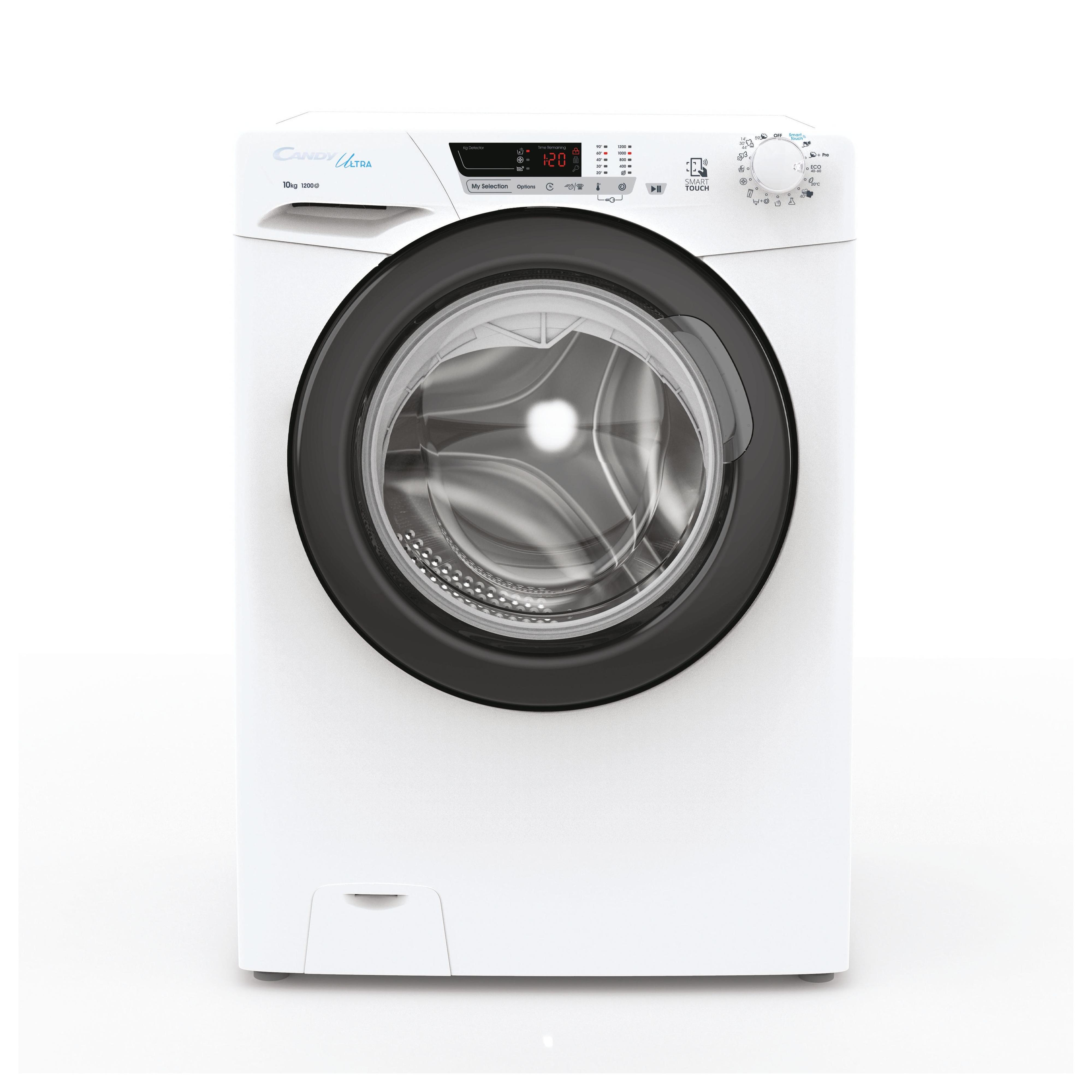 Candy HCU2102DWB41S hcu2102dwb4/1-s lavadora de carga frontal de 10kg 1200rpm clase b libre instalac
