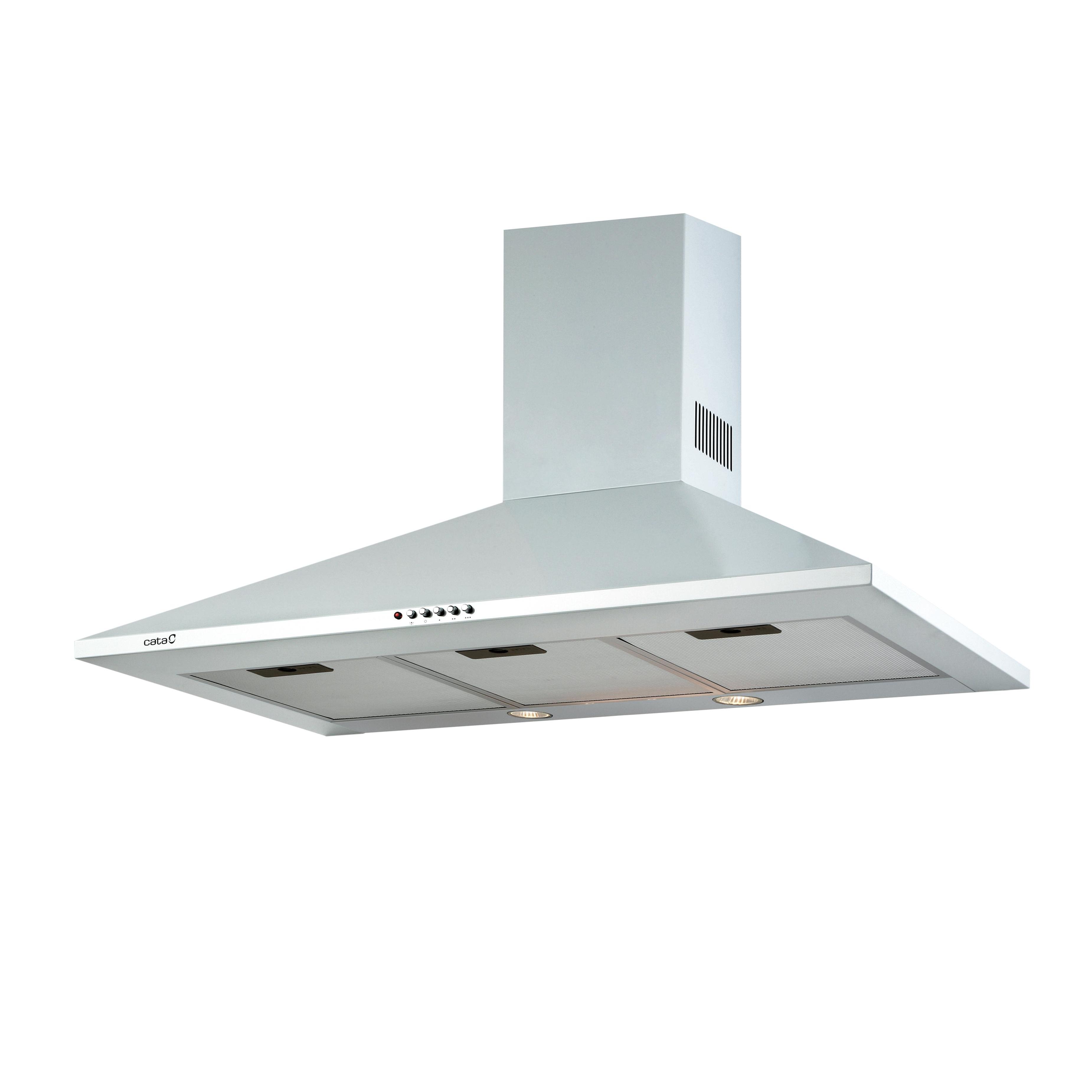 Cata OMEGA 600 WH campana decorativa omega ii 600wh - clase c 60cm 3 velocidades 645m3/h blanca omeg