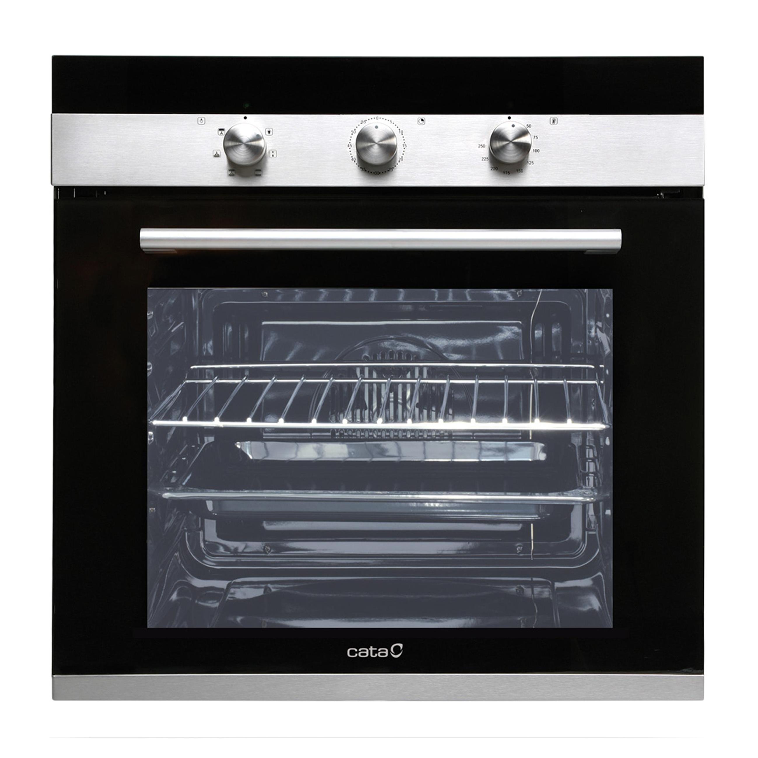 Cata 07032307 horno cm 760 as bk mult. negro fondo reducido