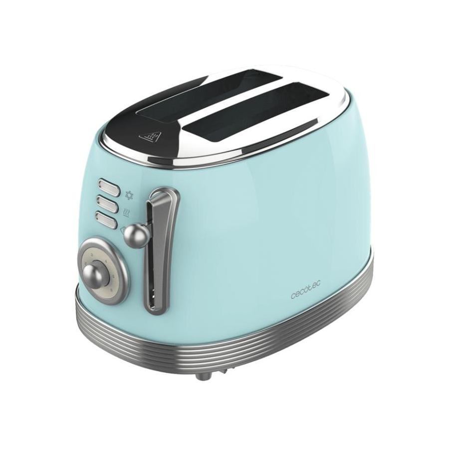 TOSTADOR VERTICAL CECOTEC TOAS TAND TASTE 800 VINTAGE LIGHT BLUE