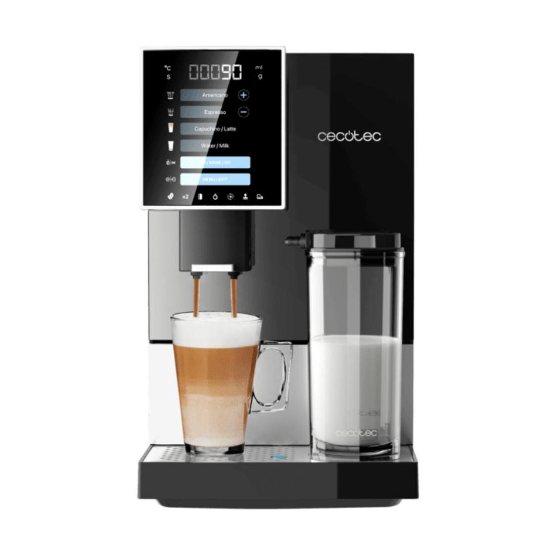 CAFETERA SUPER AUTOMATICA CREMMAET COMPACTCCINO BLACK SILVER