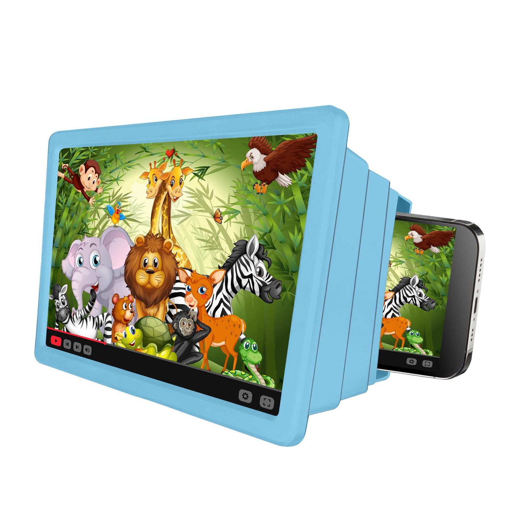 PANTALLA/LUPA KIDSMOVIE AZUL KIDSMOVIEBL