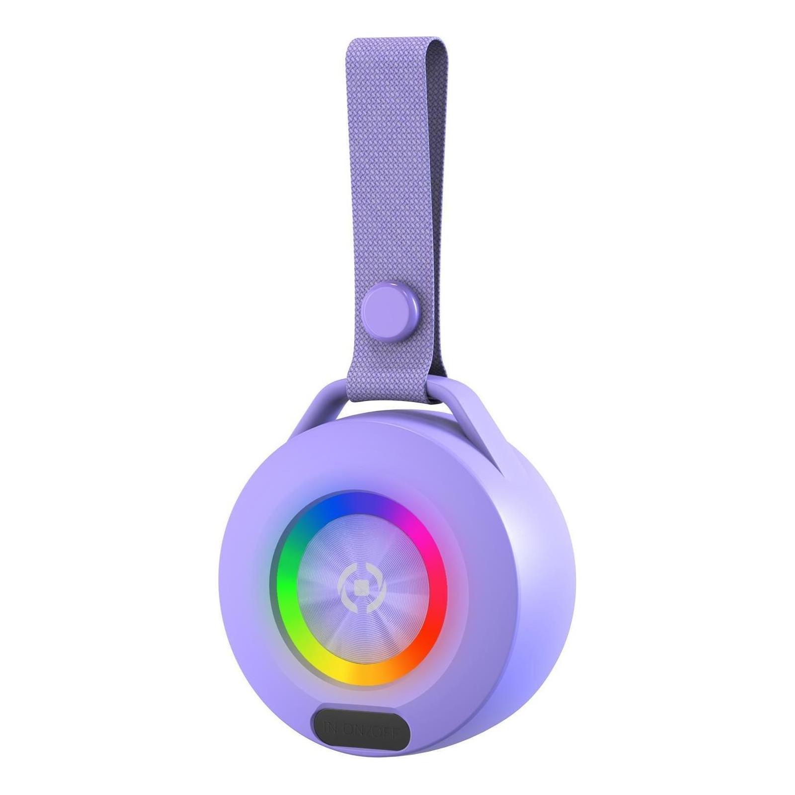 ALTAVOZ BLUETOOTH VIOLETA 5W LIGHTBEATVL