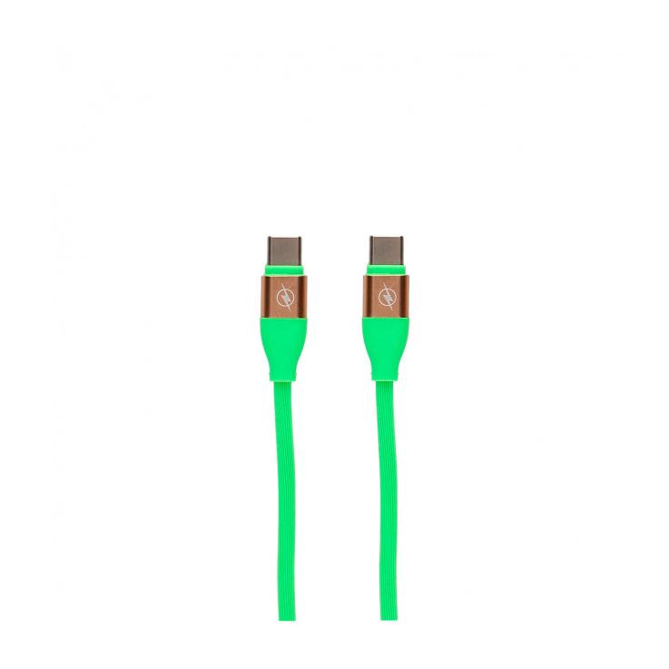 CABLE DATOS USB TIPO C A TIPO C VERDE KS