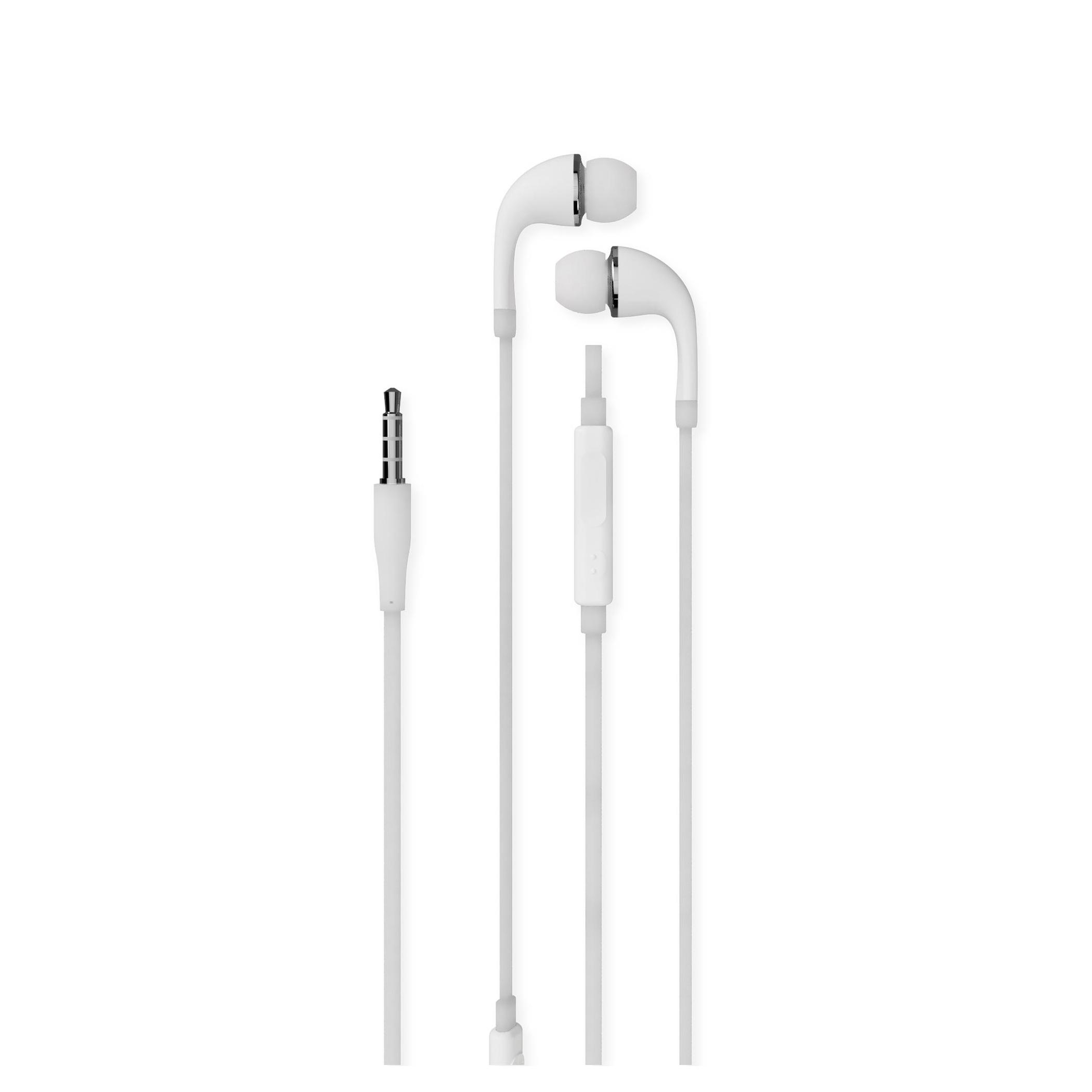 AURIC. CABLE CON MICRÓFONO CONTACT BLANC