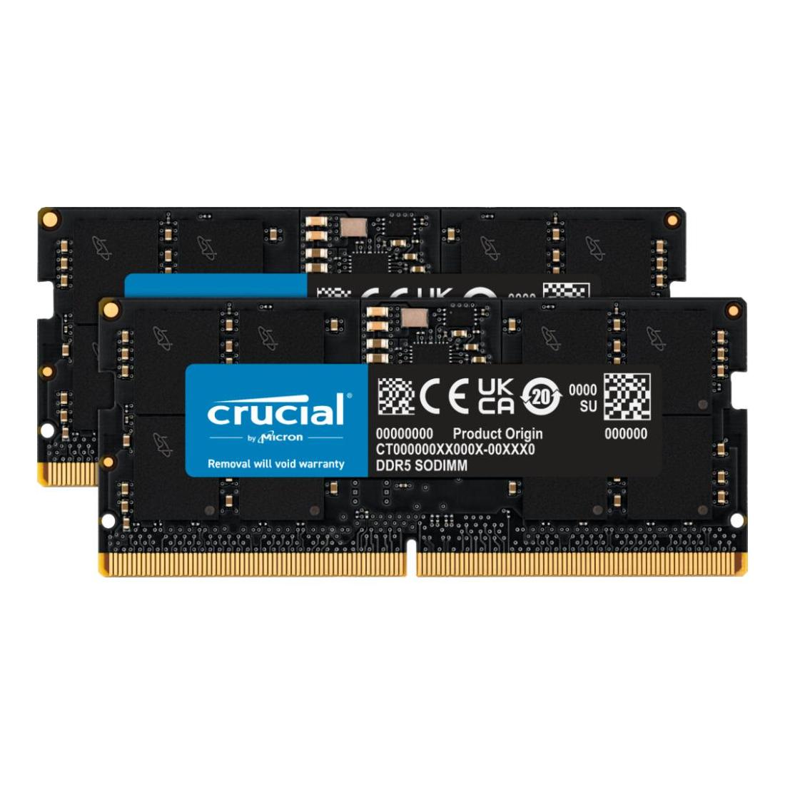 DDR5 SODIMM CRUCIAL 2X 16GB 4800