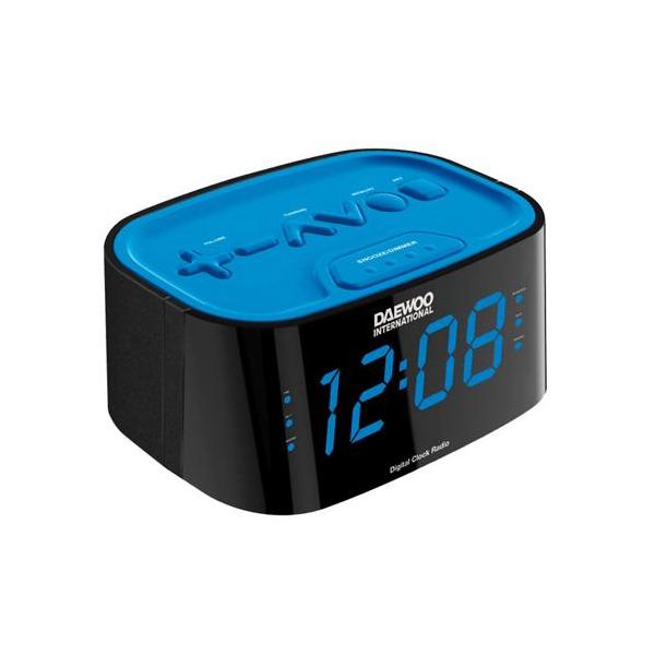 RADIO RELOJ DESP. DIG. DAEWOO DCR-45 AZU