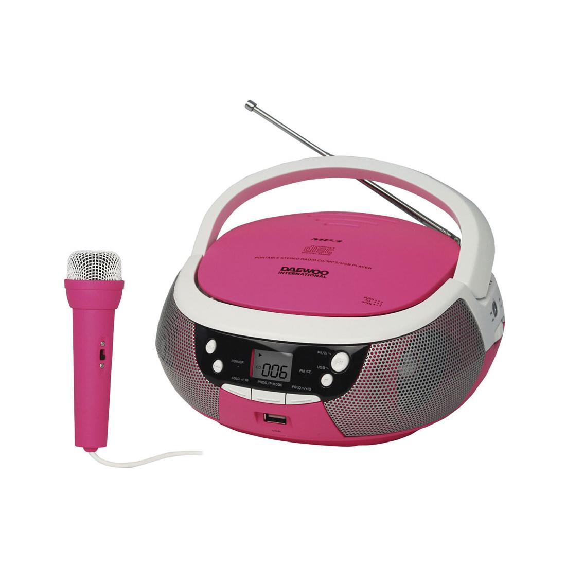 RCD KARAOKE DAEWOO DBU-59 ROSA