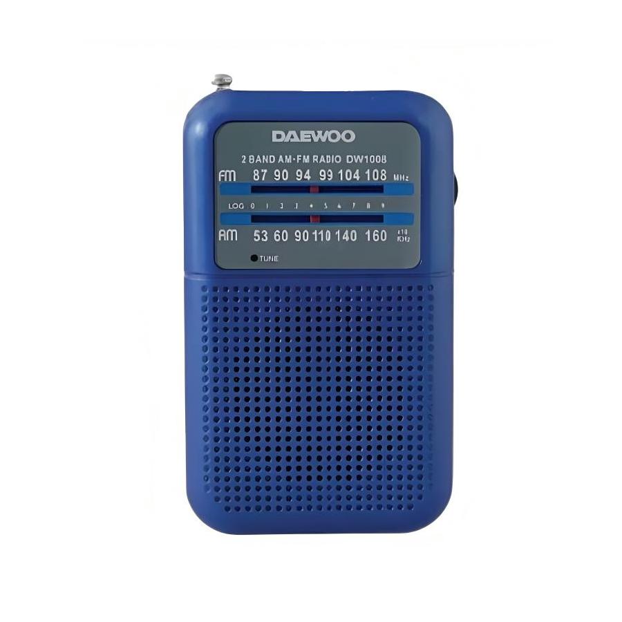 RADIO PORTATIL DAEWOO DW1008 AZUL