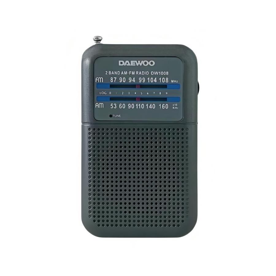 LP-RADIO PORTATIL DAEWOO DW1008 GRIS