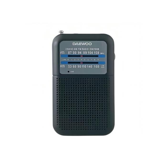 RADIO PORTATIL DAEWOO DW1008 NEGRO