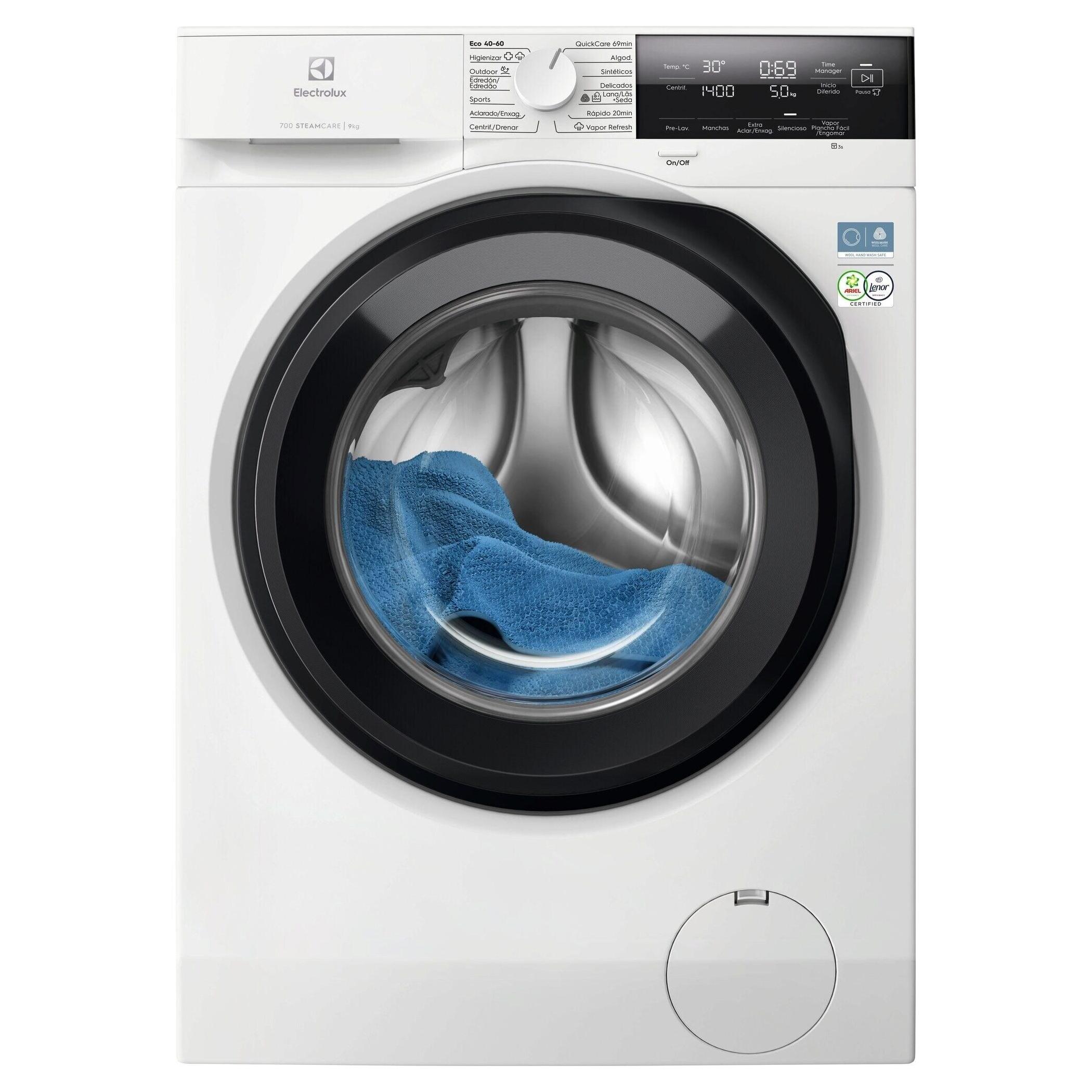 LAV. C/F A 9KG ELECTROLUX EFI7394N2B 140