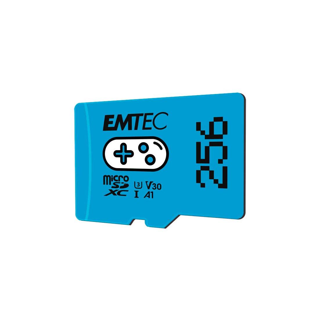 L-TARJETA MICRO SD EMMTEC 256GB UHS1 U3