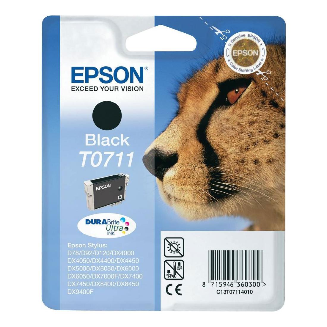 TINTA NEGRA EPSON ''711''
