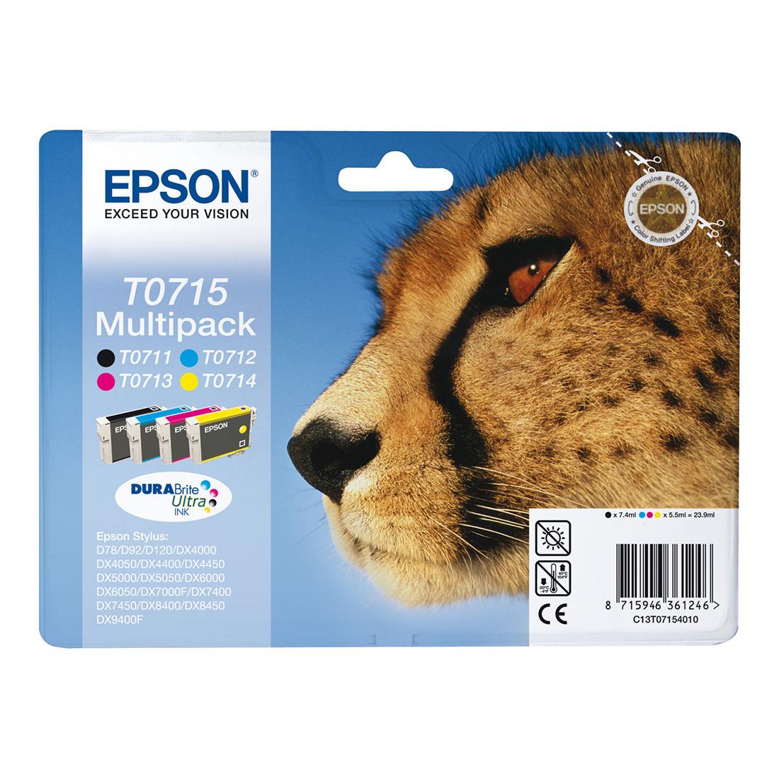 MULTIPACK TINTA EPSON ''715''