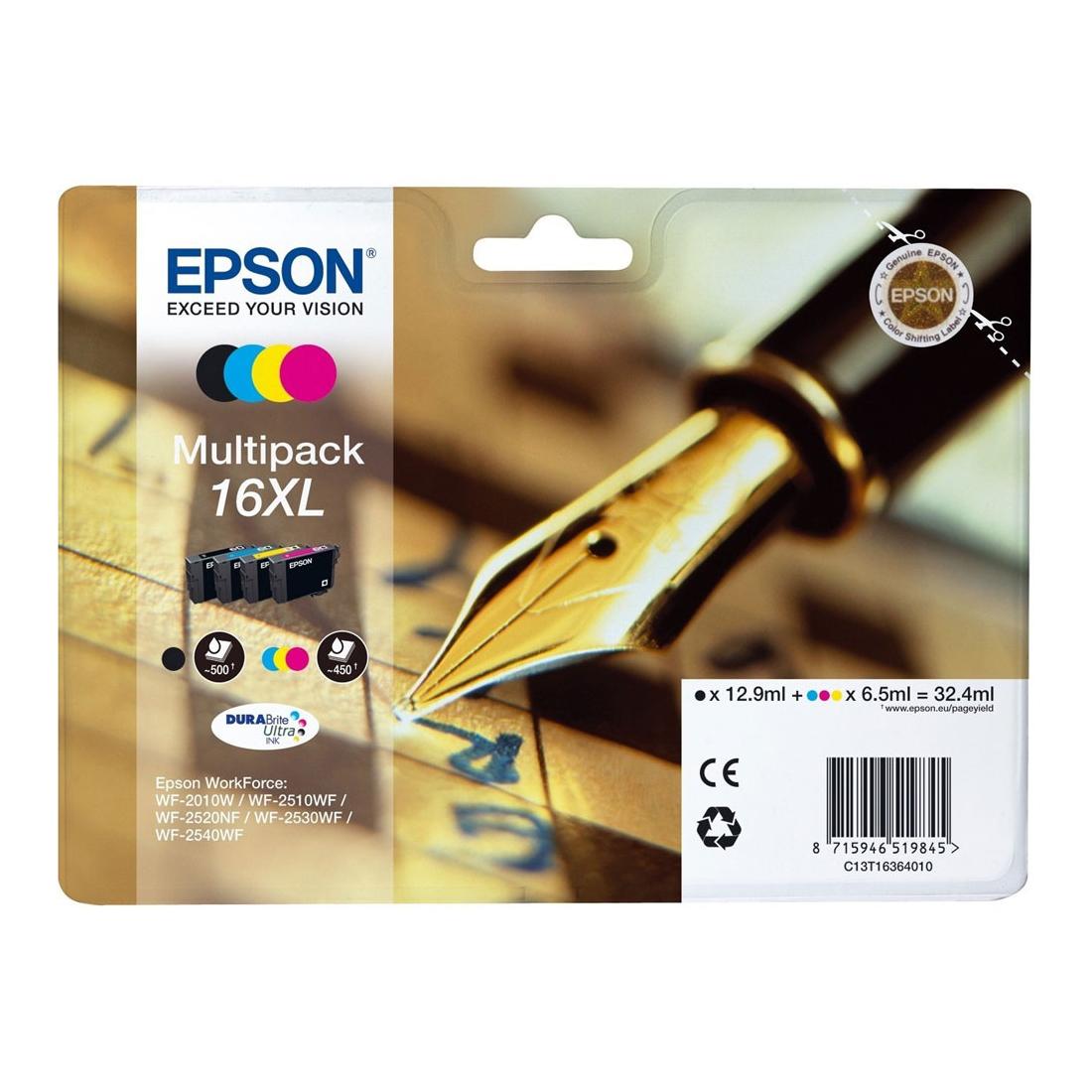 MULTIPACK TINTA 4 COLORES EPSON DURABRIT