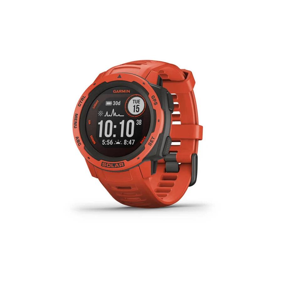 RELOJ DEP. GARMIN INSTINCT SOLAR ROJO