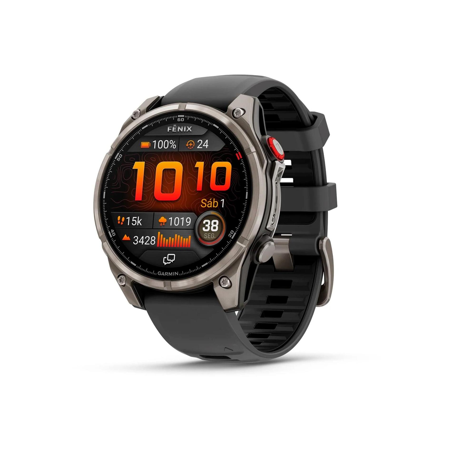 GARMIN F?NIX? 8 PRO NEGRO/GRIS / SMARTWATCH 47MM, AMOLED