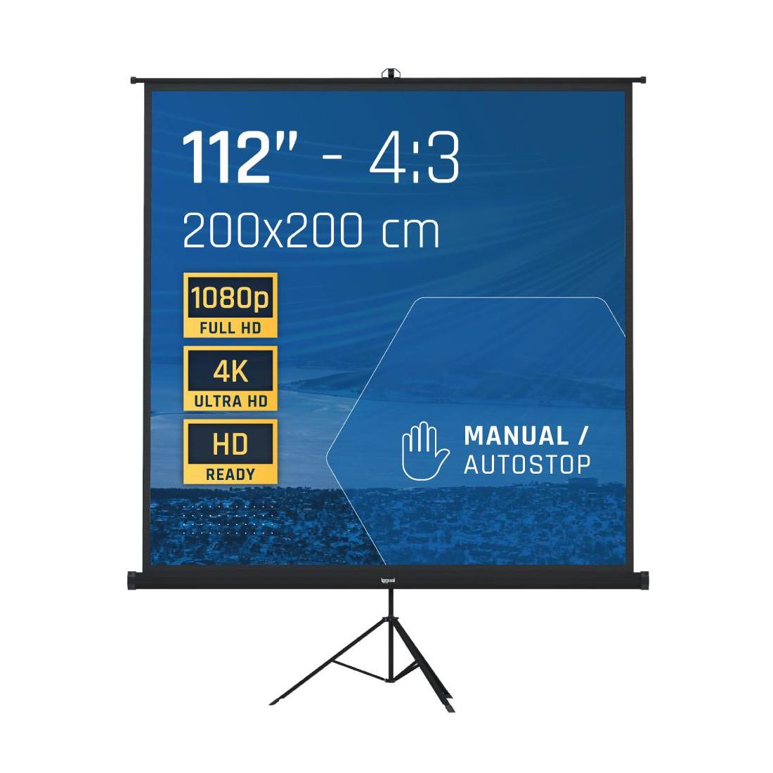 PANTALLA PROYECTOR IGGUAL PSITS200 2 X 2