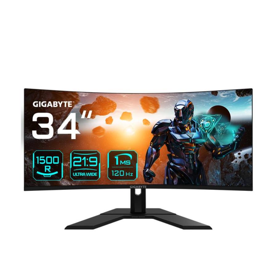 MONITOR GAMING GIGABYTE GS34WQC  EK 34" 3440X1440 VA 2K