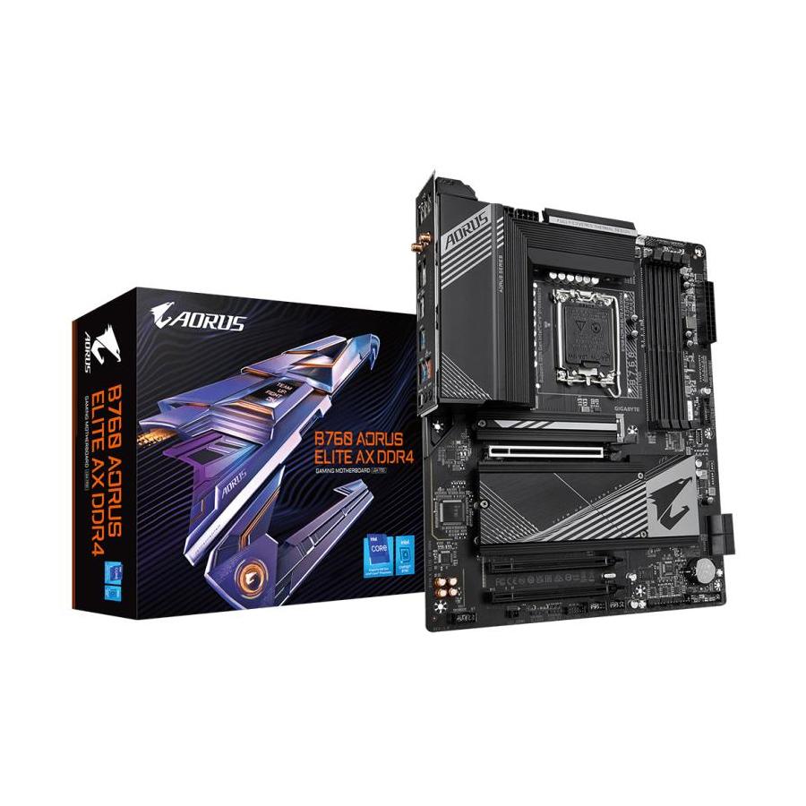 PLACA BASE GIGABYTE B760 AORUS ELITE AX 1700 ATX 4XDDR4