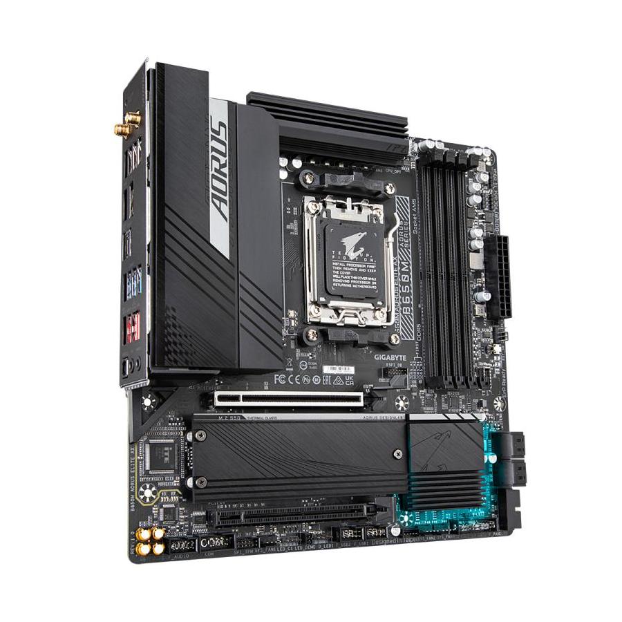 PLACA BASE GIGABYTE B650M AORUS ELITE AX AM5 ATX 4XDDR5
